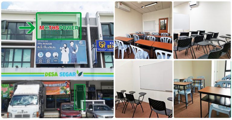 Lokasi Pusat Tuisyen Mathspower Bandar Seri Putra BSP_