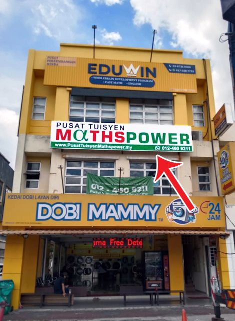 Pusat Tuisyen Mathspower Prima Saujana Kajang_Pusat Tuisyen Prima Saujana Kajang